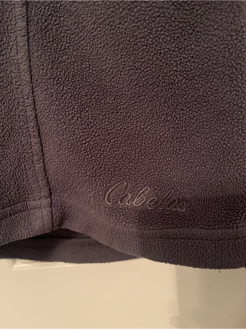 Cabela's Women's Small Gray Fleece Quarter-Zip Jacket Gorpcore Outdoor Cozy - Picture 3 of 5